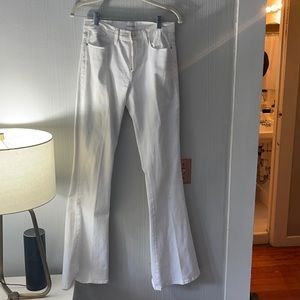 COPY - Frame- White Flare Jeans